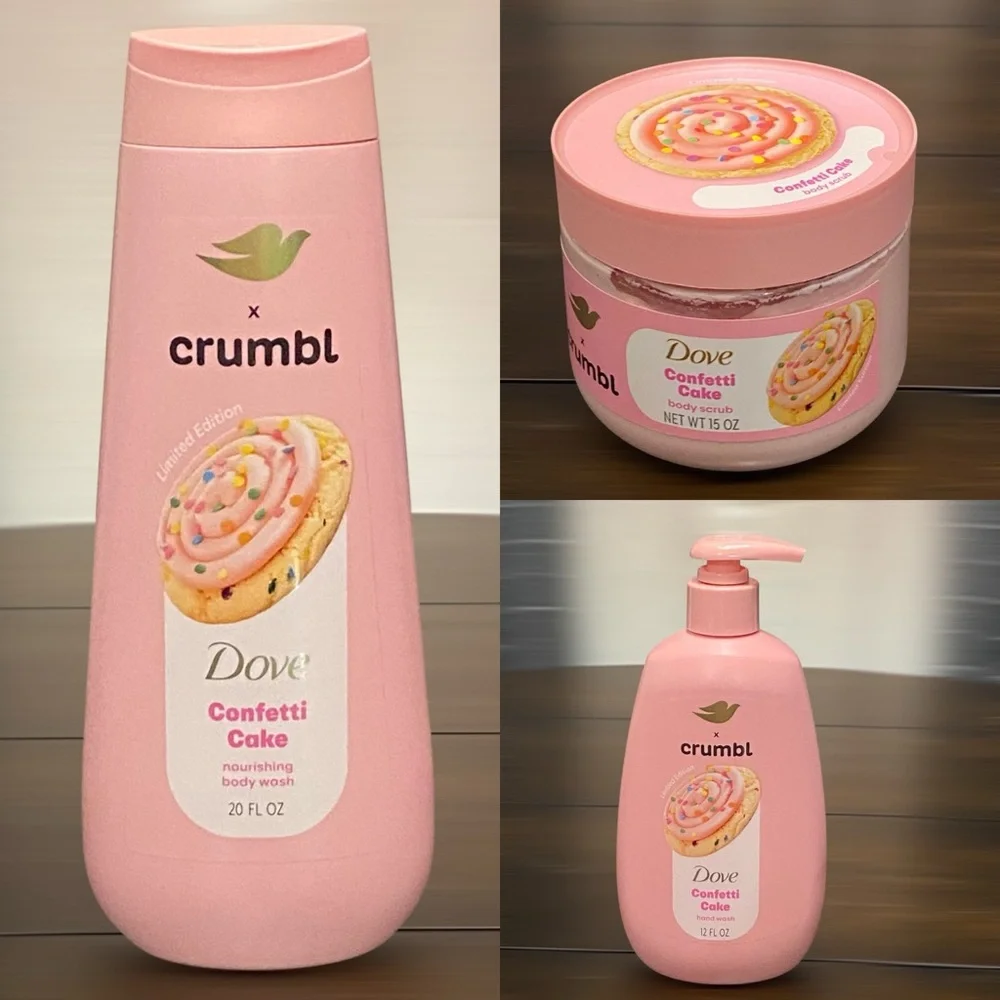 Dove Crumbl set limited